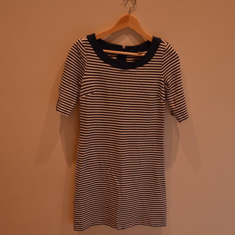 Banana Republic Size 4 Professional Striped Dress